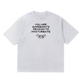 Wudas Reason Text T-shirt