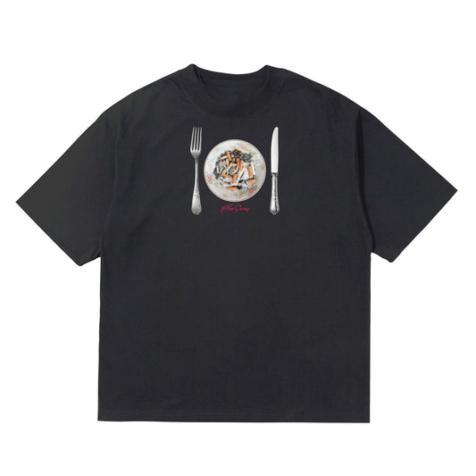 Wudas Plate of Smoke T-shirt