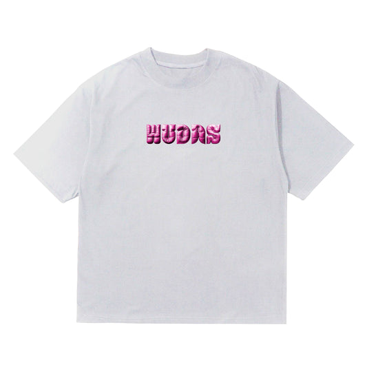 Wudas Pink Puffer Logo T-shirt