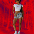 Wudas Fuck What They Think Crop Top