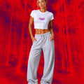 WDS Rhinestone Crop Top
