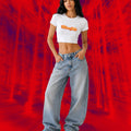 Wudas Blow Me Crop Top