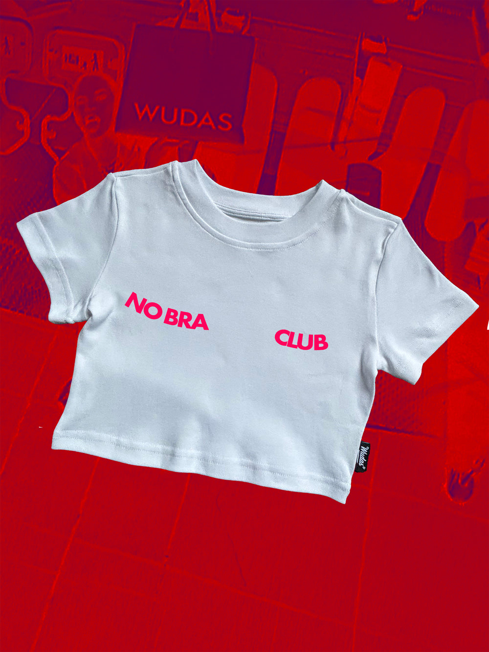 Wudas No Bra Club Crop Top