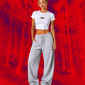 Wudas Taxi Light Crop Top