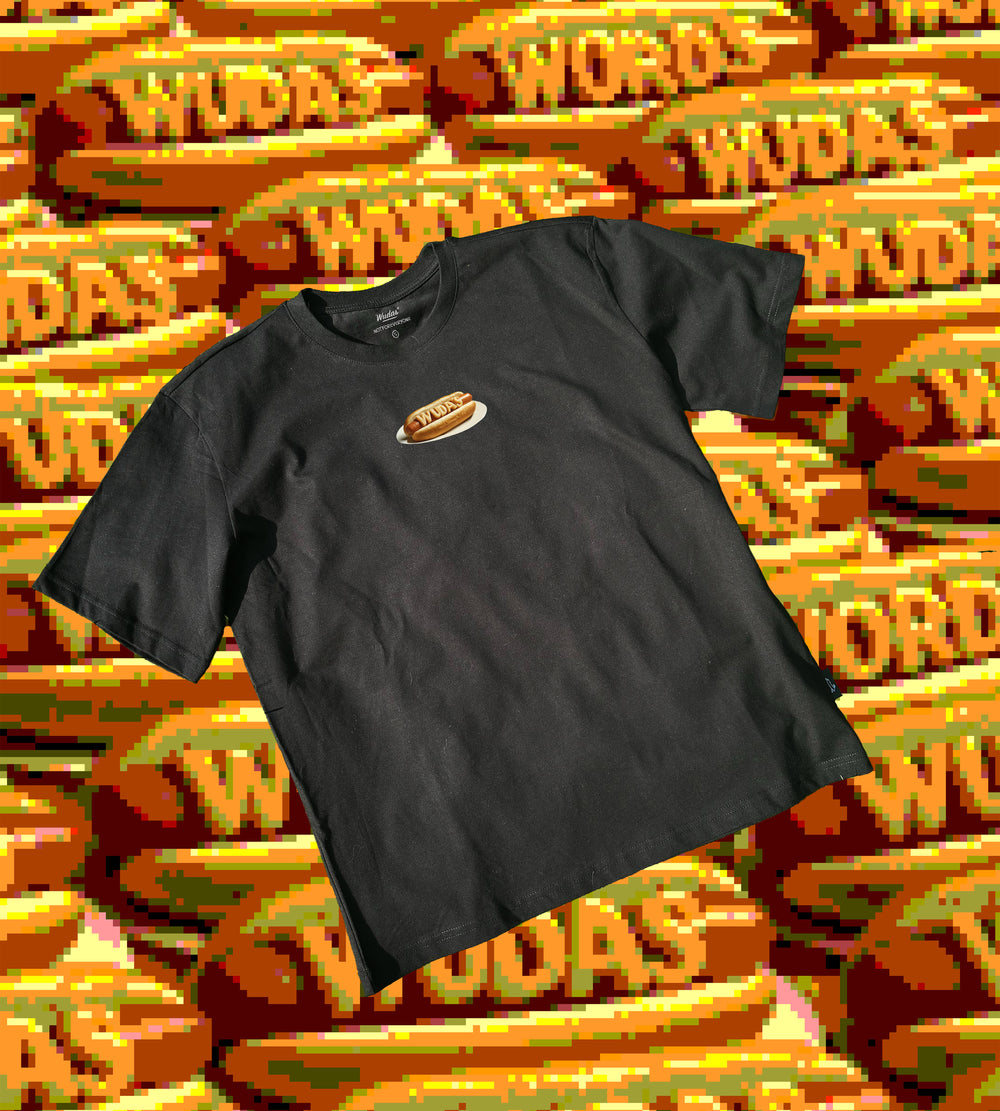 Wudas Hotdog Logo T-shirt
